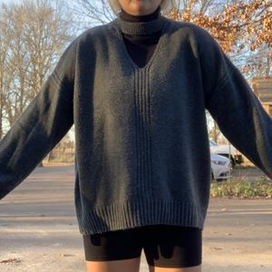 Boutique Keyhole Sweater